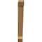 Ekena Millwork Traditional Slat Smooth Bracket, Western Red Cedar, 5 1/2"W x 38"D x 46"H BKT06X38X46TRA06SWR - alternate 4